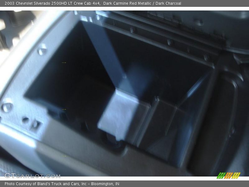 Dark Carmine Red Metallic / Dark Charcoal 2003 Chevrolet Silverado 2500HD LT Crew Cab 4x4