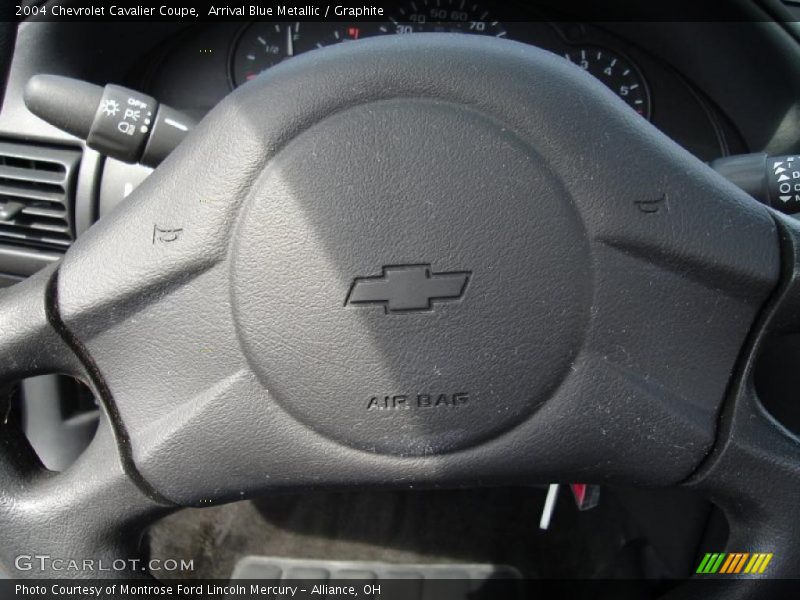 Arrival Blue Metallic / Graphite 2004 Chevrolet Cavalier Coupe