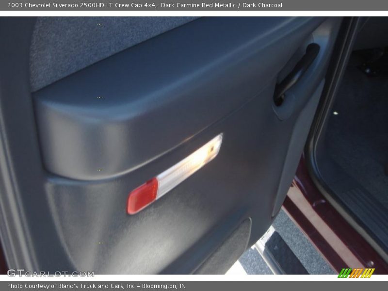 Dark Carmine Red Metallic / Dark Charcoal 2003 Chevrolet Silverado 2500HD LT Crew Cab 4x4