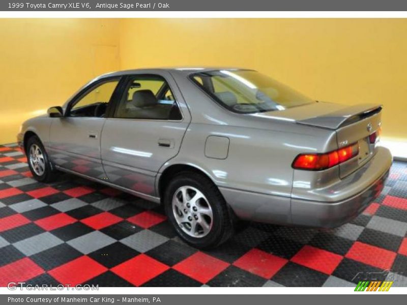 Antique Sage Pearl / Oak 1999 Toyota Camry XLE V6