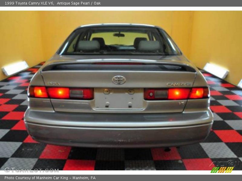 Antique Sage Pearl / Oak 1999 Toyota Camry XLE V6