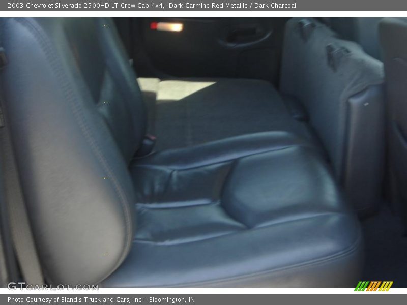 Dark Carmine Red Metallic / Dark Charcoal 2003 Chevrolet Silverado 2500HD LT Crew Cab 4x4