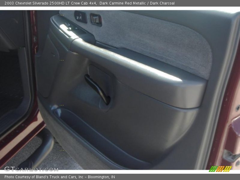 Dark Carmine Red Metallic / Dark Charcoal 2003 Chevrolet Silverado 2500HD LT Crew Cab 4x4