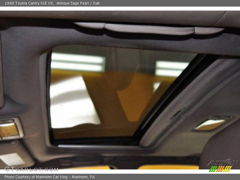 Antique Sage Pearl / Oak 1999 Toyota Camry XLE V6