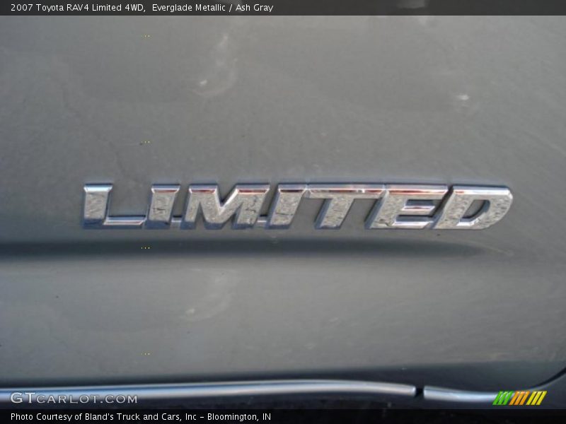 Everglade Metallic / Ash Gray 2007 Toyota RAV4 Limited 4WD