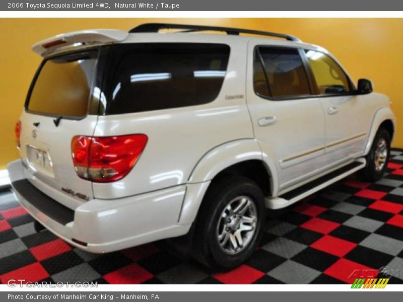 Natural White / Taupe 2006 Toyota Sequoia Limited 4WD