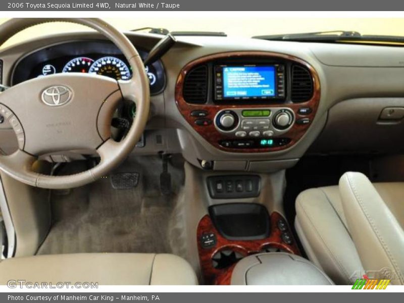 Natural White / Taupe 2006 Toyota Sequoia Limited 4WD