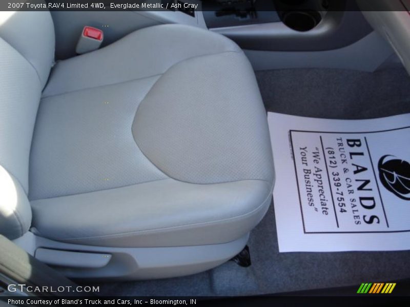Everglade Metallic / Ash Gray 2007 Toyota RAV4 Limited 4WD