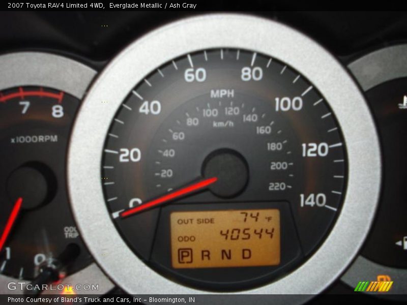Everglade Metallic / Ash Gray 2007 Toyota RAV4 Limited 4WD