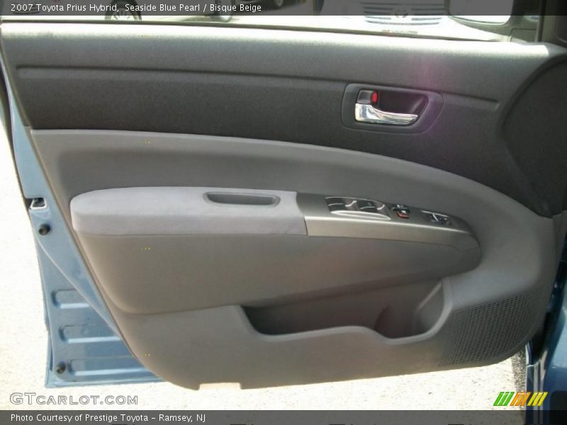 Seaside Blue Pearl / Bisque Beige 2007 Toyota Prius Hybrid