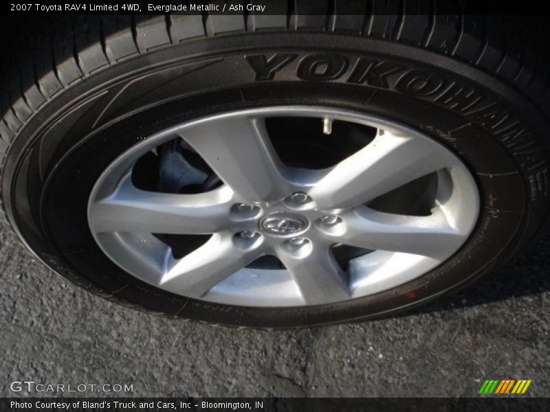 Everglade Metallic / Ash Gray 2007 Toyota RAV4 Limited 4WD