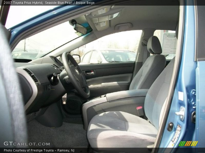 Seaside Blue Pearl / Bisque Beige 2007 Toyota Prius Hybrid