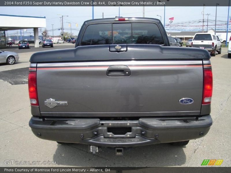 Dark Shadow Grey Metallic / Black 2004 Ford F350 Super Duty Harley Davidson Crew Cab 4x4