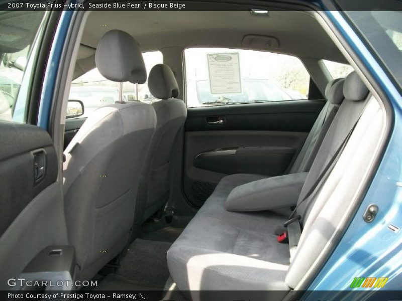 Seaside Blue Pearl / Bisque Beige 2007 Toyota Prius Hybrid