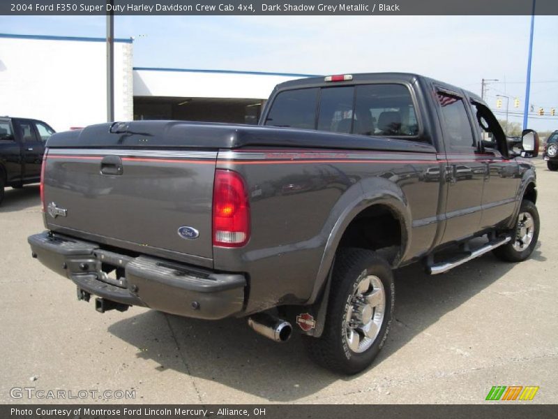 Dark Shadow Grey Metallic / Black 2004 Ford F350 Super Duty Harley Davidson Crew Cab 4x4