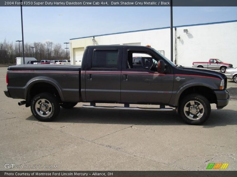 Dark Shadow Grey Metallic / Black 2004 Ford F350 Super Duty Harley Davidson Crew Cab 4x4