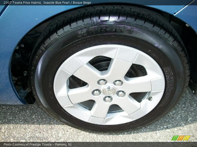 Seaside Blue Pearl / Bisque Beige 2007 Toyota Prius Hybrid