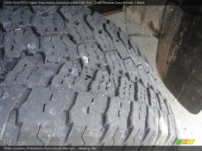 Dark Shadow Grey Metallic / Black 2004 Ford F350 Super Duty Harley Davidson Crew Cab 4x4