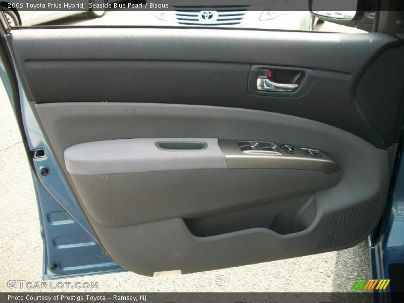 Seaside Blue Pearl / Bisque 2009 Toyota Prius Hybrid
