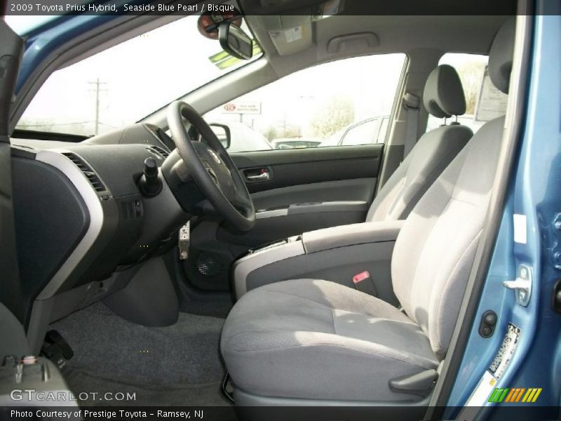 Seaside Blue Pearl / Bisque 2009 Toyota Prius Hybrid