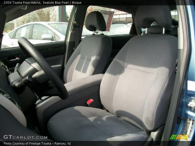 Seaside Blue Pearl / Bisque 2009 Toyota Prius Hybrid