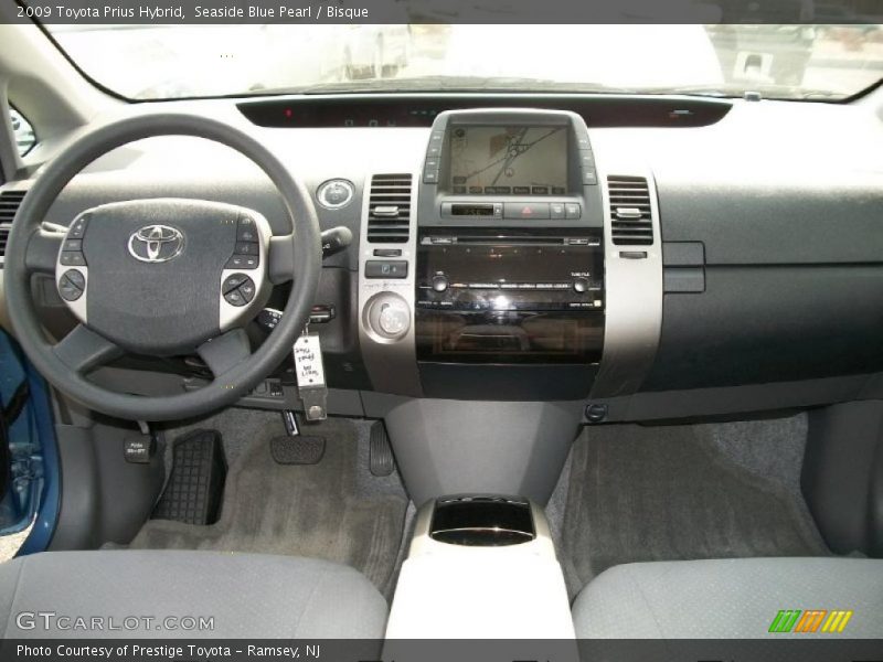 Seaside Blue Pearl / Bisque 2009 Toyota Prius Hybrid
