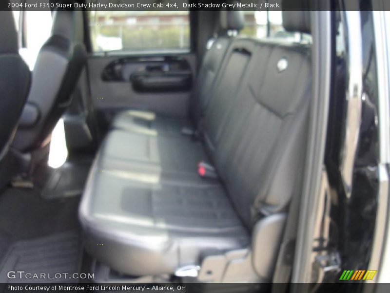 Dark Shadow Grey Metallic / Black 2004 Ford F350 Super Duty Harley Davidson Crew Cab 4x4