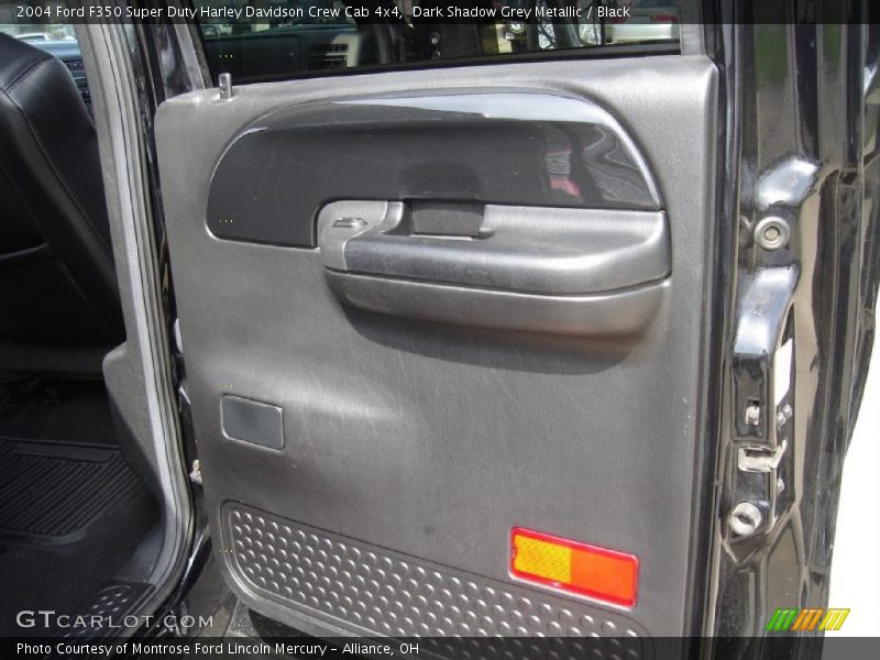 Dark Shadow Grey Metallic / Black 2004 Ford F350 Super Duty Harley Davidson Crew Cab 4x4