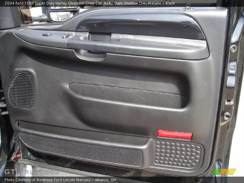 Dark Shadow Grey Metallic / Black 2004 Ford F350 Super Duty Harley Davidson Crew Cab 4x4