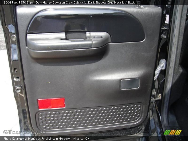 Dark Shadow Grey Metallic / Black 2004 Ford F350 Super Duty Harley Davidson Crew Cab 4x4