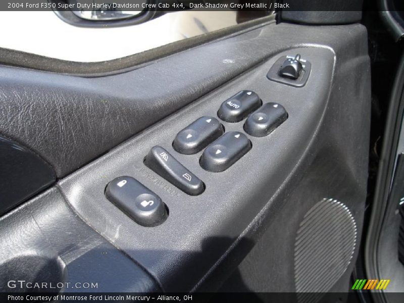 Dark Shadow Grey Metallic / Black 2004 Ford F350 Super Duty Harley Davidson Crew Cab 4x4