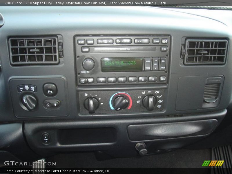 Dark Shadow Grey Metallic / Black 2004 Ford F350 Super Duty Harley Davidson Crew Cab 4x4