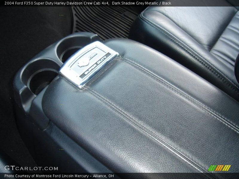 Dark Shadow Grey Metallic / Black 2004 Ford F350 Super Duty Harley Davidson Crew Cab 4x4