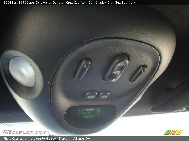 Dark Shadow Grey Metallic / Black 2004 Ford F350 Super Duty Harley Davidson Crew Cab 4x4