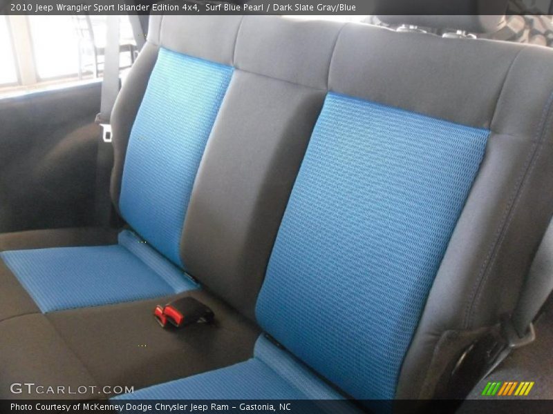 Surf Blue Pearl / Dark Slate Gray/Blue 2010 Jeep Wrangler Sport Islander Edition 4x4
