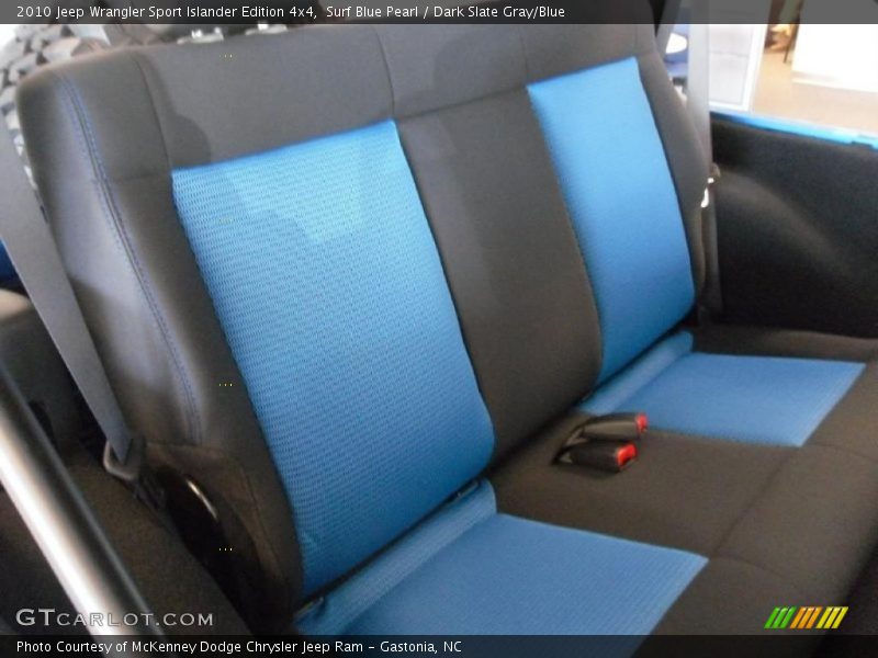 Surf Blue Pearl / Dark Slate Gray/Blue 2010 Jeep Wrangler Sport Islander Edition 4x4