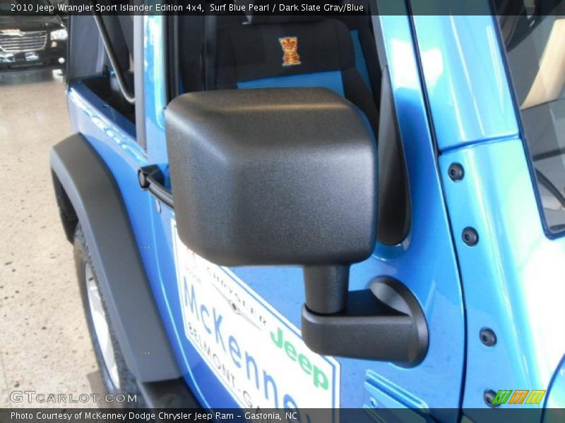 Surf Blue Pearl / Dark Slate Gray/Blue 2010 Jeep Wrangler Sport Islander Edition 4x4