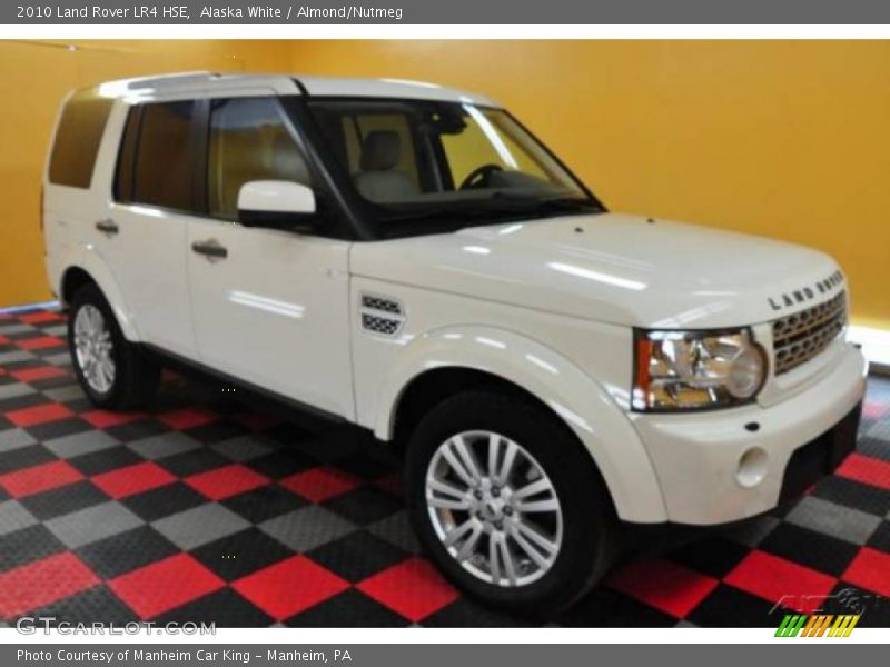 Alaska White / Almond/Nutmeg 2010 Land Rover LR4 HSE