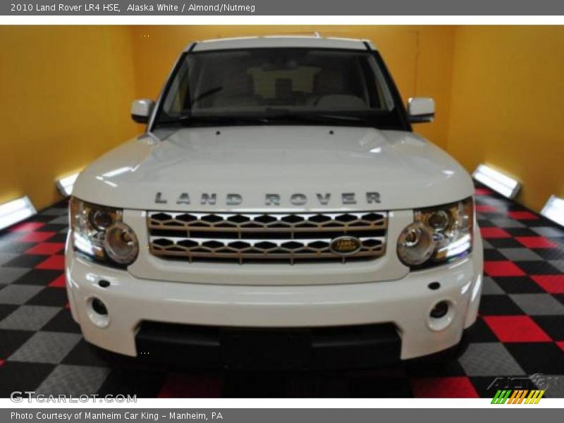 Alaska White / Almond/Nutmeg 2010 Land Rover LR4 HSE