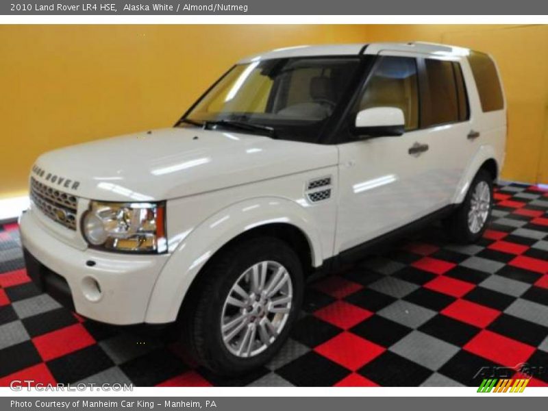 Alaska White / Almond/Nutmeg 2010 Land Rover LR4 HSE