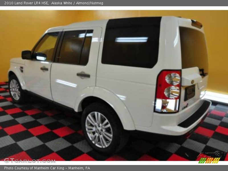 Alaska White / Almond/Nutmeg 2010 Land Rover LR4 HSE