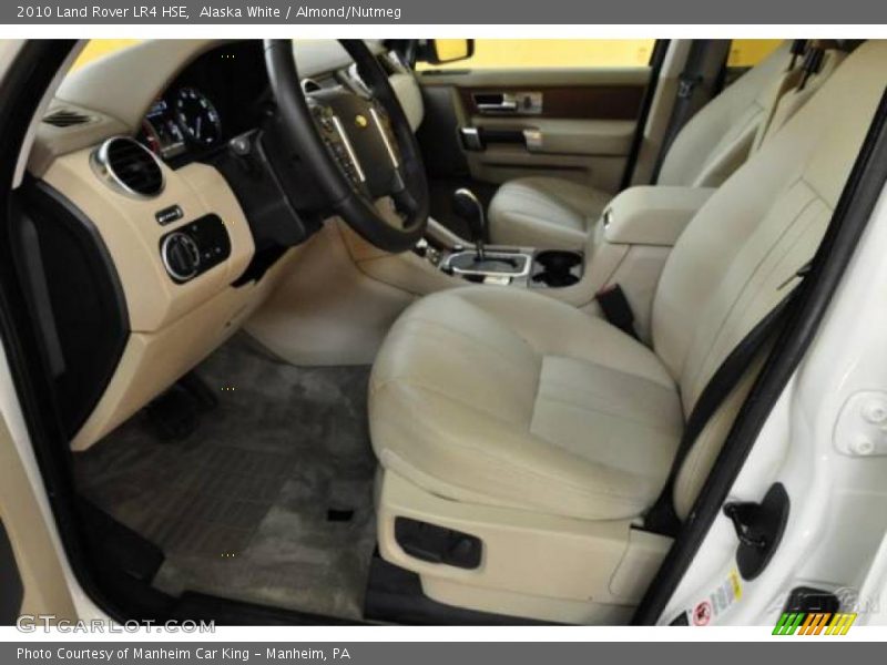 Alaska White / Almond/Nutmeg 2010 Land Rover LR4 HSE