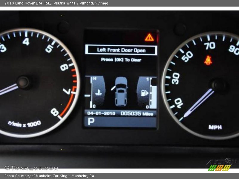 Alaska White / Almond/Nutmeg 2010 Land Rover LR4 HSE