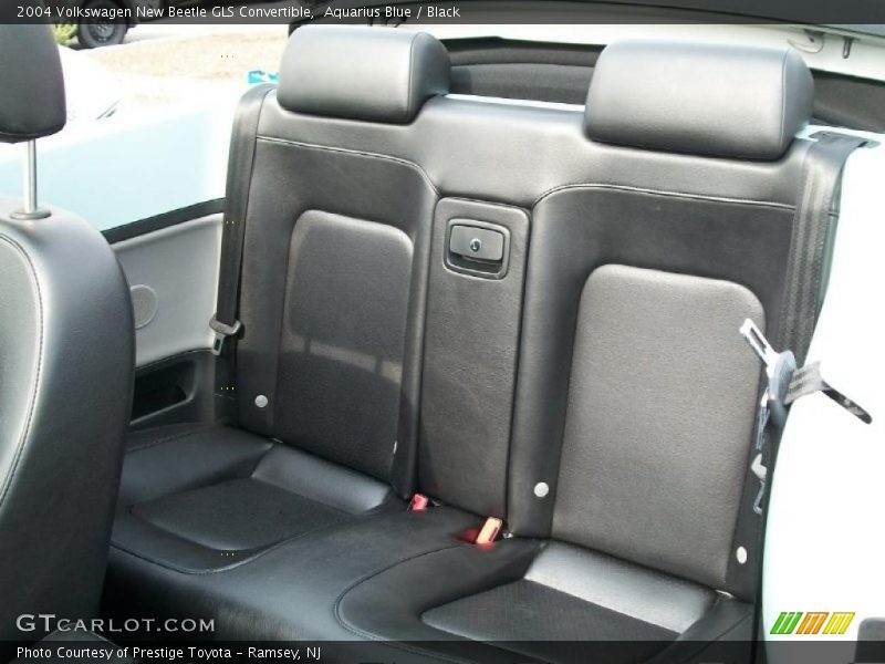 Aquarius Blue / Black 2004 Volkswagen New Beetle GLS Convertible