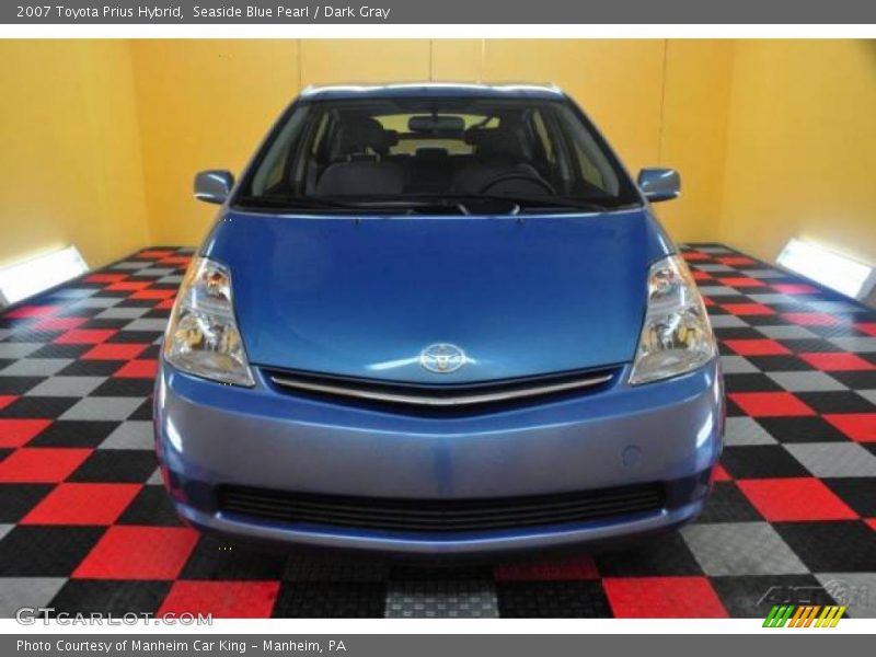 Seaside Blue Pearl / Dark Gray 2007 Toyota Prius Hybrid