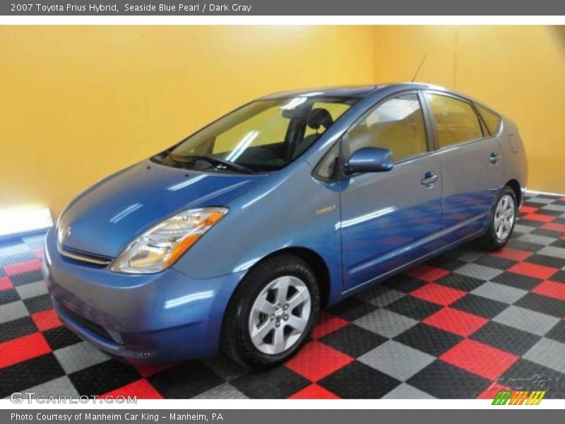 Seaside Blue Pearl / Dark Gray 2007 Toyota Prius Hybrid