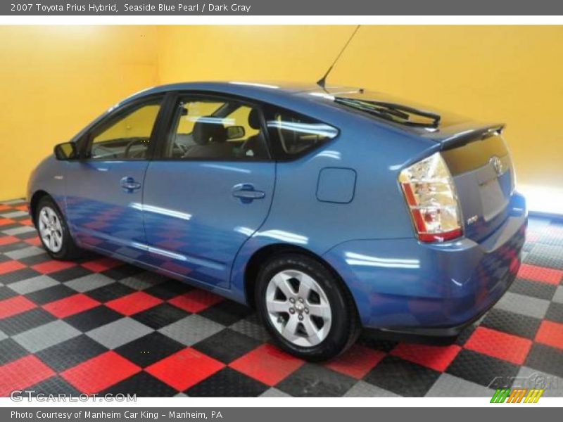 Seaside Blue Pearl / Dark Gray 2007 Toyota Prius Hybrid