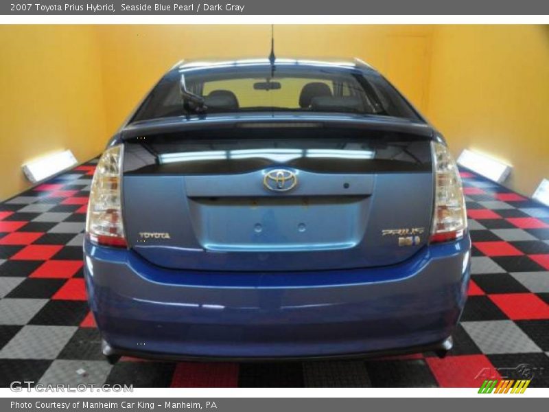 Seaside Blue Pearl / Dark Gray 2007 Toyota Prius Hybrid