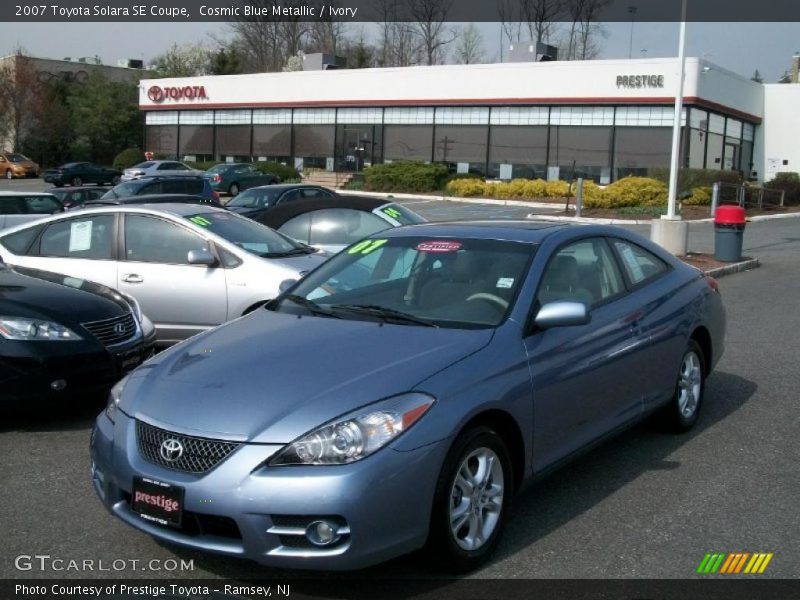 Cosmic Blue Metallic / Ivory 2007 Toyota Solara SE Coupe