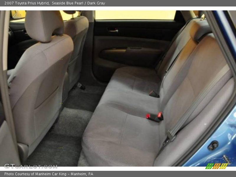 Seaside Blue Pearl / Dark Gray 2007 Toyota Prius Hybrid